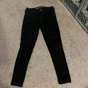 Black American Eagle Jeggings